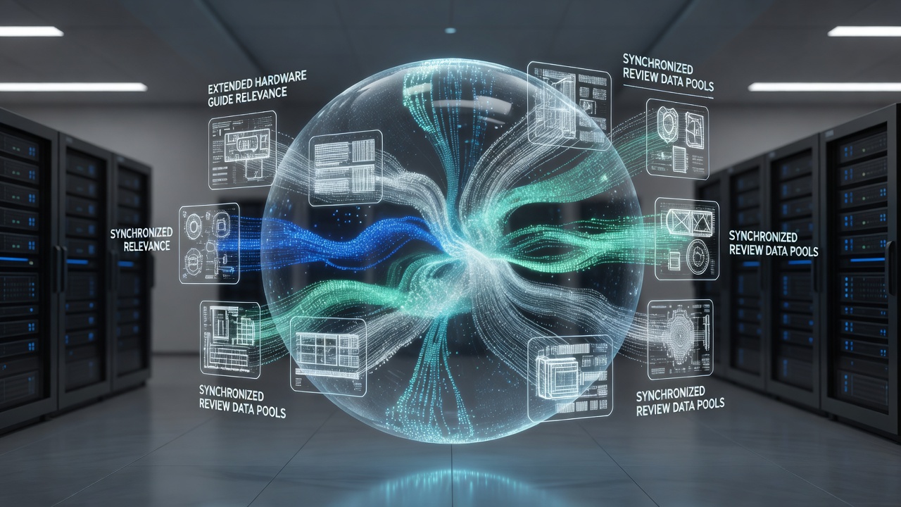 Illustration of tool configurations derived from pooled review data supporting hardware applications in training environments